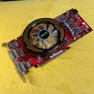 パソコンパーツ　ASUSTeK Computer Radeon HD 4850 512MB DVI *2/TV-out PCI Express 2.0 x16 EAH4850/HTDI/512M ジャンク品