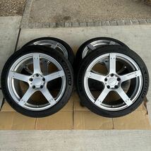 プロドライブ Prodrive GC-05N 18×7.5J 5-114 ＋40 ４本セット 215 40R18 ホイール&タイヤ_画像1