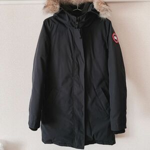 【CANADA GOOSE】美品 カナダグース ダウンコート ネイビー Sサイズ