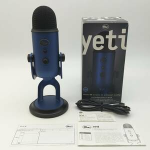 ｒ56 【美品】Blue Microphones Yeti Midnight Blue マイク コンデンサーマイク ミッドナイトブルー