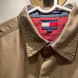 ★☆TOMMY HILFIGER ★☆トミーヒルフィガー　85〜90年代　古着　ヴィンテージ 長袖シャツ アメカジ　キャンプ