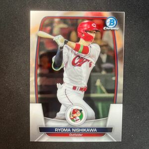 2023 Topps Bowman Chrome NPB 広島カープ　西川龍馬