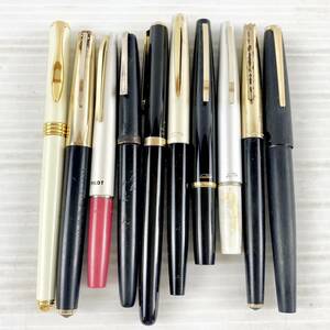 《現状品》14K刻印/R14K刻印/MONTBLANC/Sailor/PILOT/PLATINUM/万年筆/まとめ/GH05J10FP002