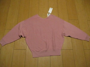 MOUSSY（マウジー）　トップス　セーター　ピンク系　フリーサイズ