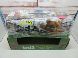 ted2 テッド　クマ　ティッシュケース　卓上　壁掛け　新品・未使用品　② ted 