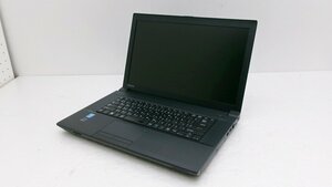 【JUNK】 1円スタート 東芝 dynabook Satellite B554/M ACアダプター ストレージ メモリ欠品 【tkj-01856】