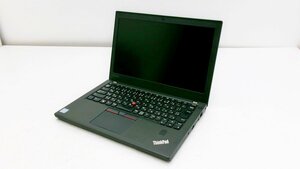 【JUNK】 1円スタート Lenovo ThinkPad X270 ACアダプター ストレージ メモリ欠品 【tkj-01868】