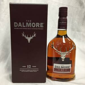 【未開栓】THE DALMORE 12年 ダルモア ハイランド シングル モルト スコッチウイスキー 700ml アルコール40％ 箱付き