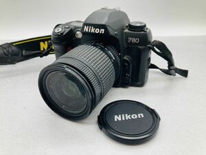 8e65 必見! Nikon ニコン F80 一眼レフカメラ フィルムカメラ / レンズ AF NIKKOR 28-80mm 1:3.5-5.6 D 動作未確認 ジャンク品扱い !