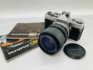 9e61 必見! OLYMPUS オリンパス OM-1 フィルムカメラ / レンズ OM-SYSTEM S ZUIKO AUTO-ZOOM 35〜70mm 1:4 動作未確認 ジャンク品扱い !