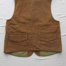 ☆新品フリーホイーラーズ "Yellowstone" SLEEVELESS COAT (40) / ハンティング ベスト / Freewheelers_画像9