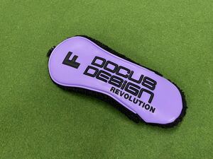 希少 数量限定 DOCUS REVOLUTION ドゥーカス レボリューション 別売り フェアウェイウッド用 ヘッドカバー パープル 紫 藤色 ② 