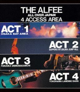 [Blu-Ray]THE ALFEE／THE ALFEE ALL OVER JAPAN 4ACCESS AREA 1988 THE ALFEE