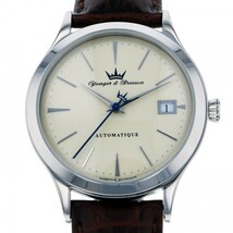 ヨンガー&ブレッソン Yonger&Bresson ブルタイユ BRETEUIL YBH8355-08 アイボリー文字盤 新品 腕時計 メンズ_画像1