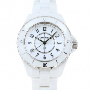  Chanel CHANEL J12 33MM H5698 white face new goods wristwatch lady's 