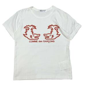 COMMEdesGARCONS コムデギャルソン　Print T-Shirts(WOMENS) ホワイト サイズ:S