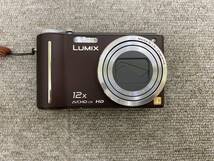 【MC2337TF】1円～ Panasonic TZ7 LUMIX ブラウン パナソニック デジタルカメラ 通電確認済み カメラ _画像2