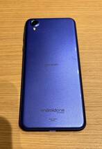 【KJ-1651KN】1円スタート SHARP Android one X4-SH スマートフォン 判定〇 本体のみ オーシャンブルー アンドロイド_画像2