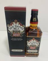 【SOB1771SG】 1円～ Jack Daniels ジャックダニエル Old No7 700ｍｌ 40％ 未開栓 中古品 現状品 ウイスキー お酒 アルコール 長期保管品_画像1