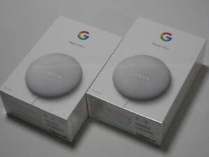 【送料無料・2個セット】Google Nest Mini スマートスピーカー チョーク GA00638-JP