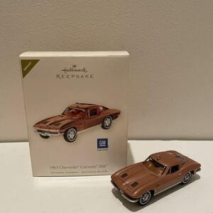 ホールマーク Hallmark クリスマスオーナメント 飾り シボレー コルベット 【1963 Chevrolet Corvette Z06】2008年