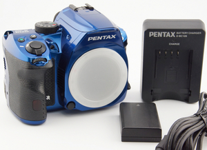 【良品】PENTAX ペンタックス デジタル一眼レフカメラ K-30 ボディ クリスタルブルー