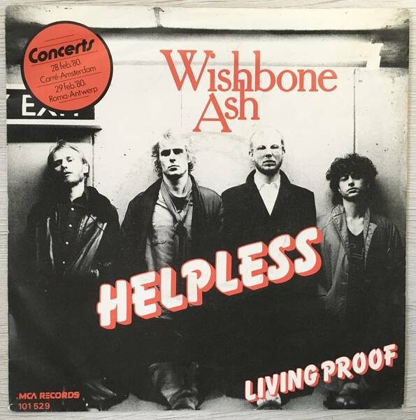 WISHBONE ASH HELPLESS オランダ盤