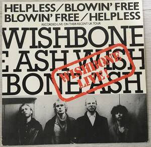 WISHBONE ASH HELPLESS UK盤