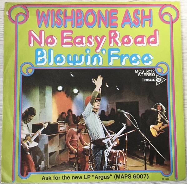 WISHBONE ASH NO EASY ROAD ドイツ盤