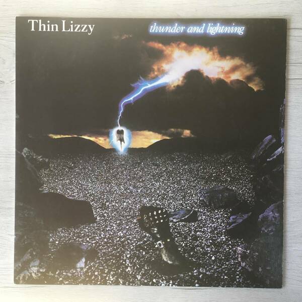 THIN LIZZT THUNDER AND LIGHTNING 台湾盤　TAIWAN