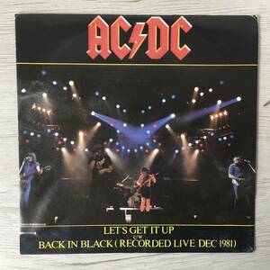 AC/DC LET'S GET IT UP イタリア盤