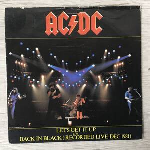 AC/DC LET'S GET IT UP スペイン盤