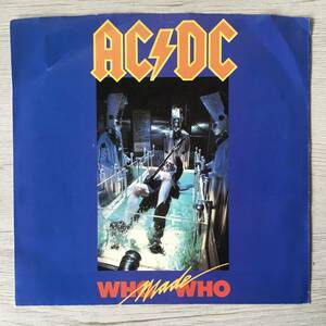 PROMO AC/DC WHO MADE WHO US盤　