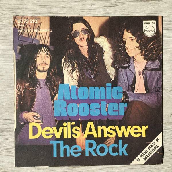 ATOMIC ROOSTER DEVIL'S ANSWER イタリア盤　
