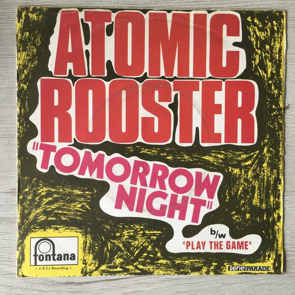 ATOMIC ROOSTER TOMORROW NIGHT フランス盤