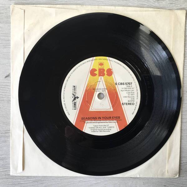 LONE STAR SEASONS IN YOUR EYES UK盤 PROMO PAUL CHAPMAN UFO