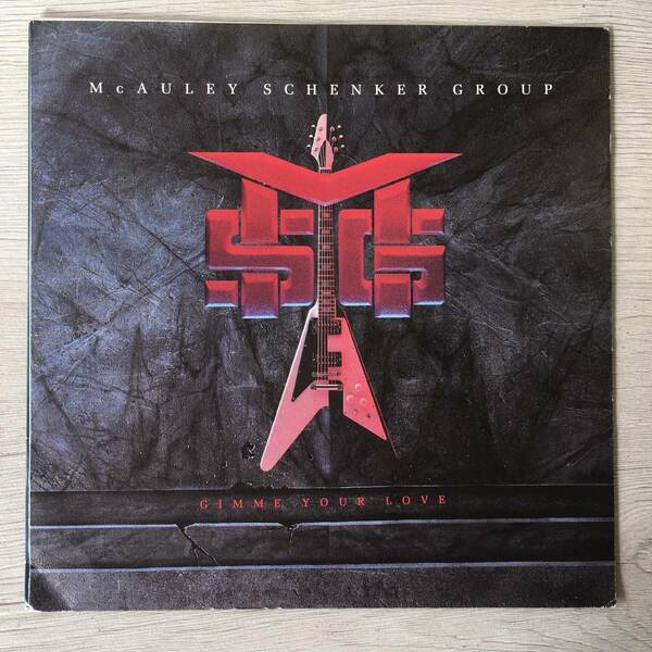 McAULEY SCHENKER GROUP GIMME YOUR LOVE スペイン盤