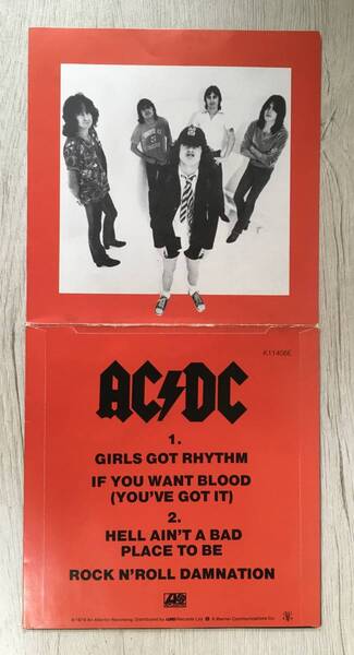 AC/DC GIRLS GOT RHYTHM　UK盤