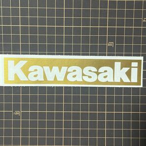 Kawasaki カワサキ　カッティングステッカー　苗字　