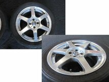 シビック E-EK4 5ZIGEN FIREBALL ホイール 2本セット 16x7J 4穴 PCD100 5次元 SIR-2 307957_画像4