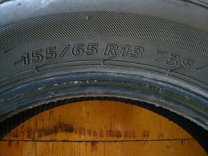 ライフ　CBA-JB7　タイヤ１本　155/65Ｒ13　200966