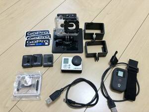 Go Pro HERO3 リモコン 予備バッテリー×2 中古