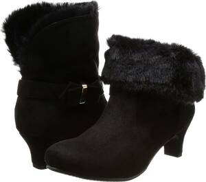 [ vanity beauty ] boots 465V64666 lady's S size C063 black *3 point till including in a package possibility 