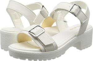 [mi Lee ni] sandals sport Mix white 24.0cm *3 point till including in a package possibility C073