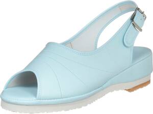 [ma Lien n] nurse shoes / sandals No.8 lady's blue 21.5 cm F816