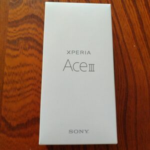 ソニー Xperia　AceⅢ　ブルー