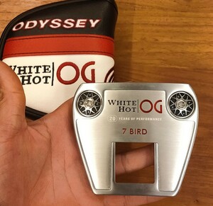 美品！ オデッセイ WHITE HOT OG #7 BIRD ODYSSEY ホワイト ホット OG カバーあり 7バード seven