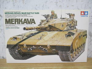 h10-1〔イスラエル・メルカバ主力戦車〕1/35スケール ミリタリーミニチュアシリーズ No.127 MERKAVA TANK TAMIYA タミヤ