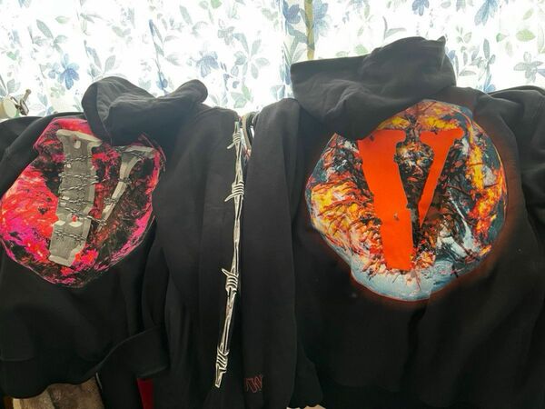 激レア Juice World 999Wrld x VLONE VWRLD& Domination Hoodie セットパーカー