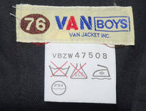 新品/1980's/デッドストック/VAN（ヴァン）/（株）ヴァンジャケット/フラノウールスラックス/W30_画像7